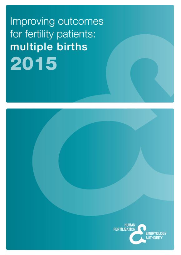 Multiple births report front cover