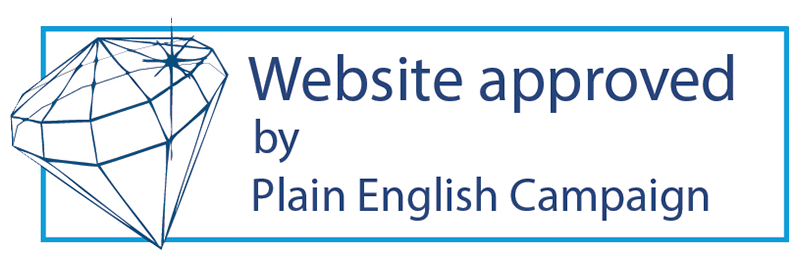 Plain English Campaign accreditation logo
