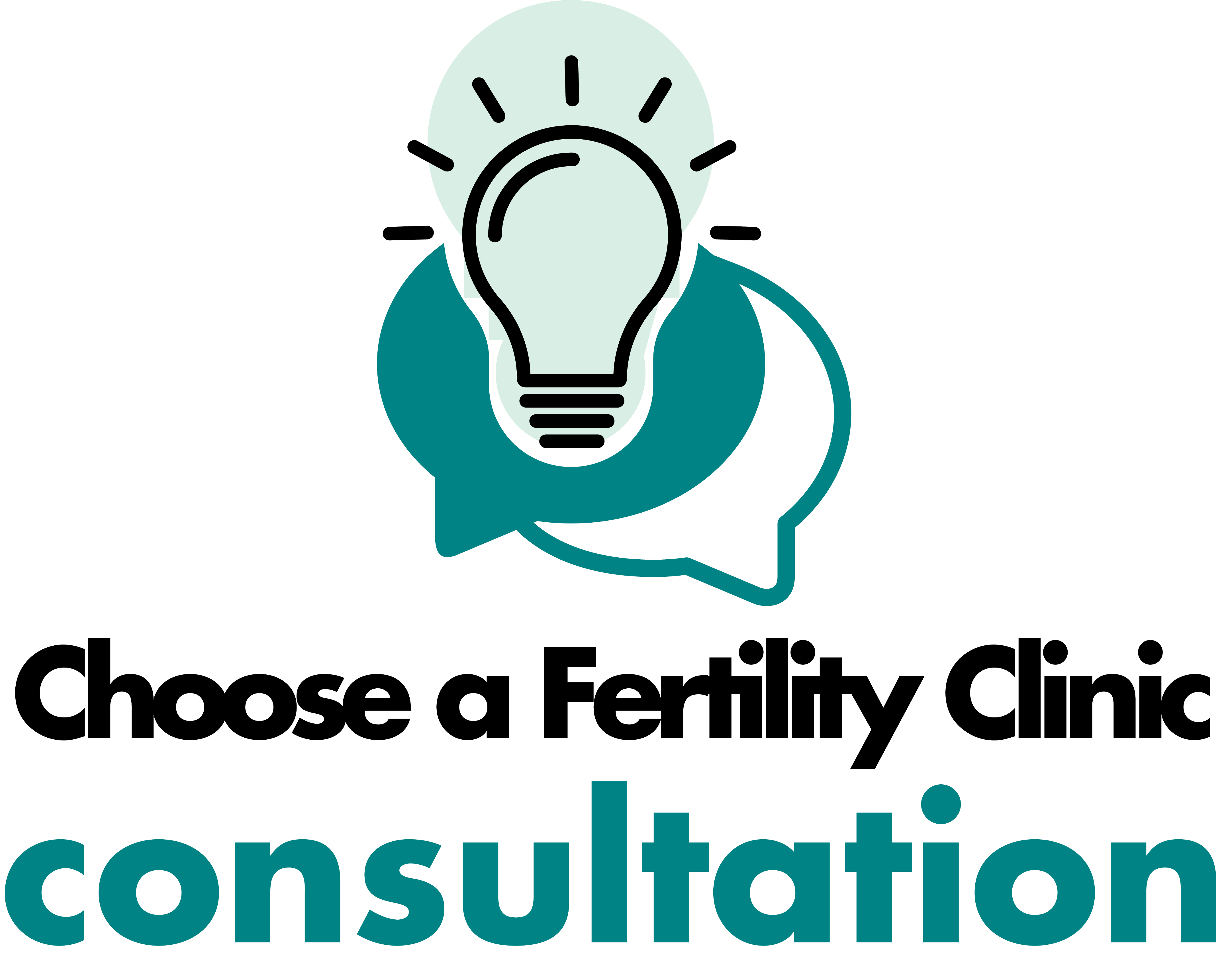 Choose a Fertility Clinic Consultation 2025 logo.